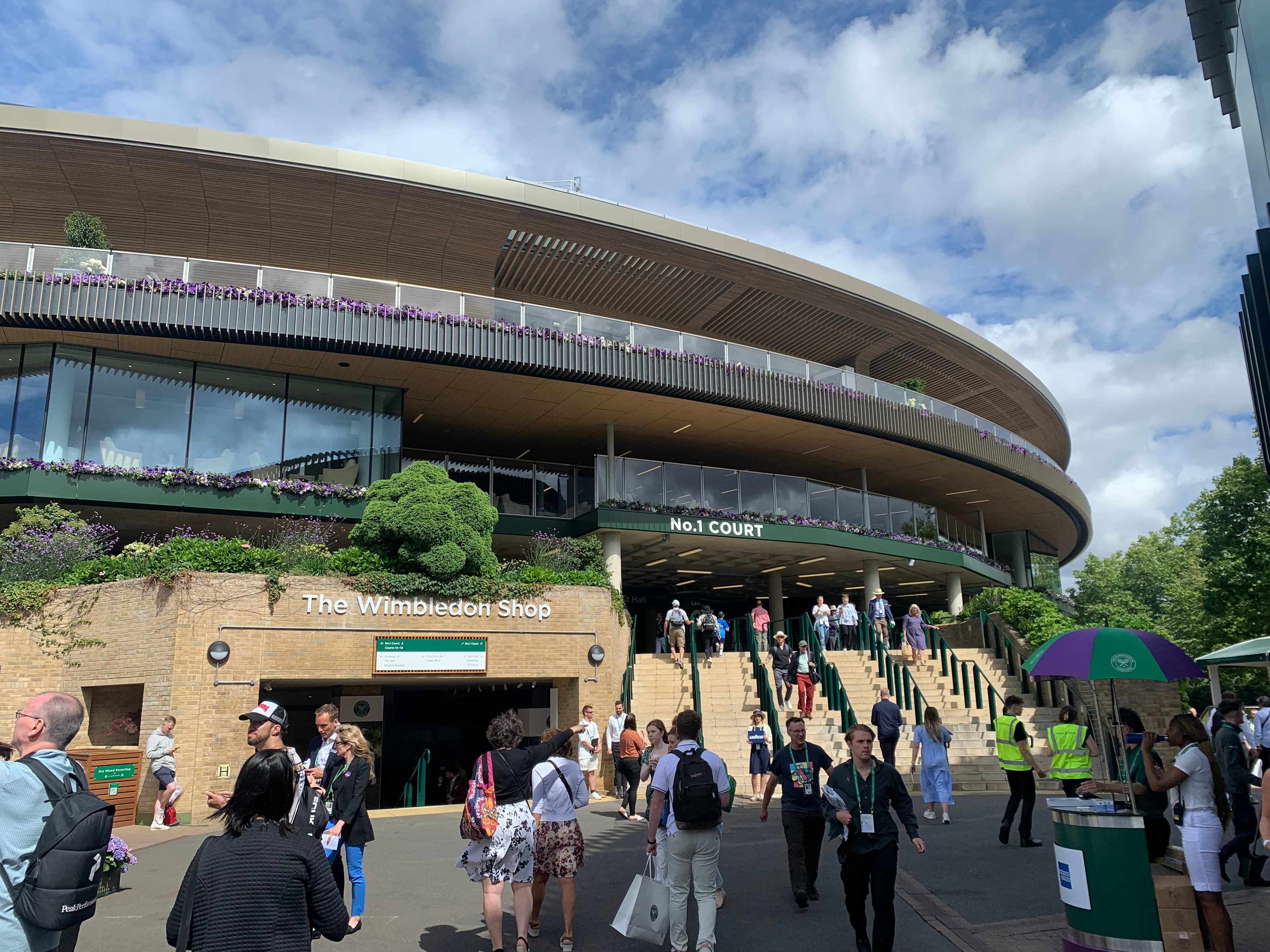 No. 1 Court at Wimbledon