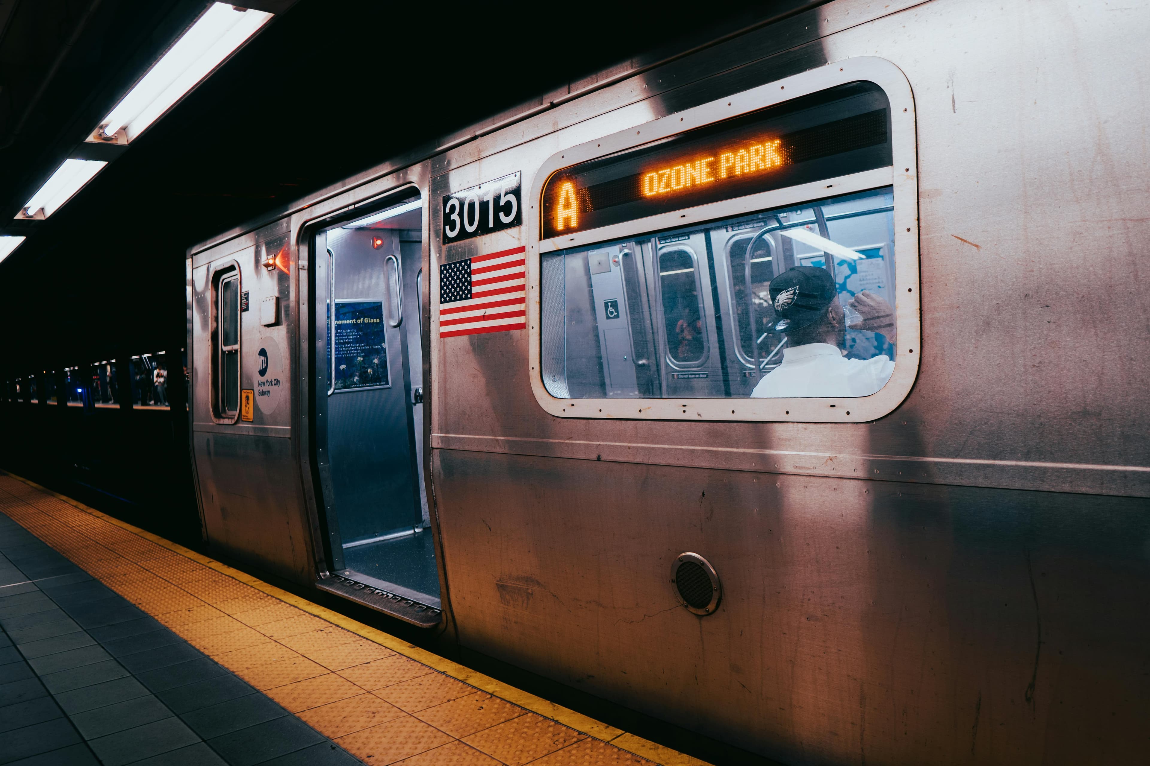 The 7 subway train to Flushing, Queens, New York