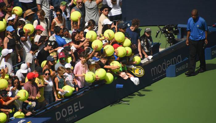 US Open Fan Week crowd